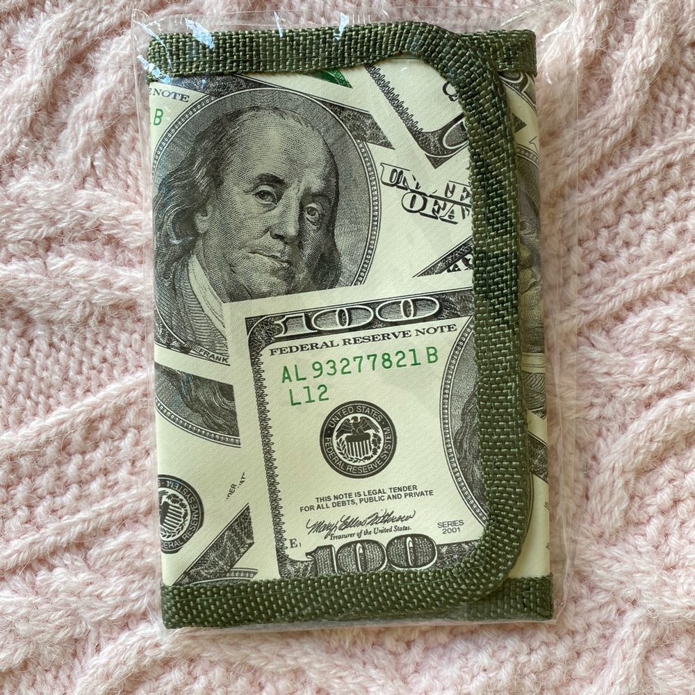 $100 bill wallet